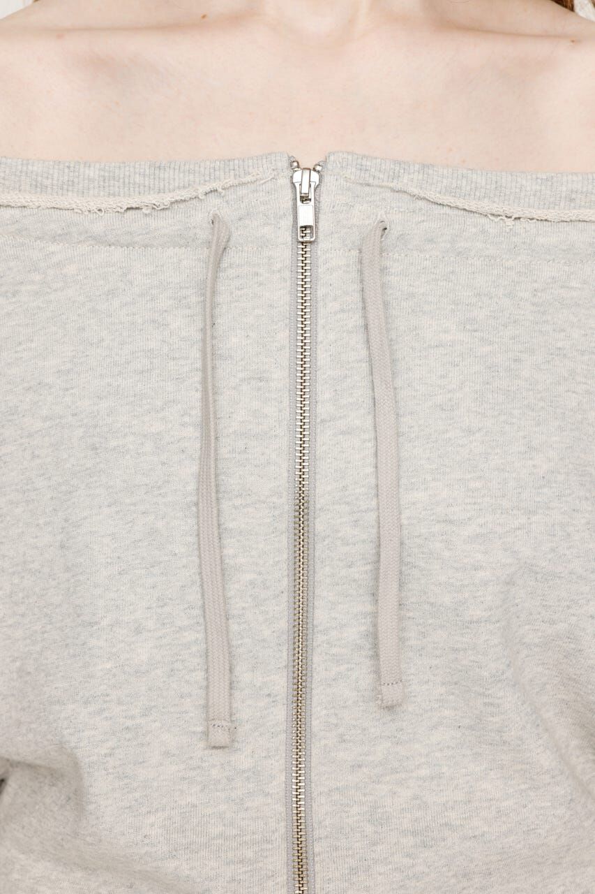 SLY「OFF SHOULDER SWEAT トップス」|パーカー|
