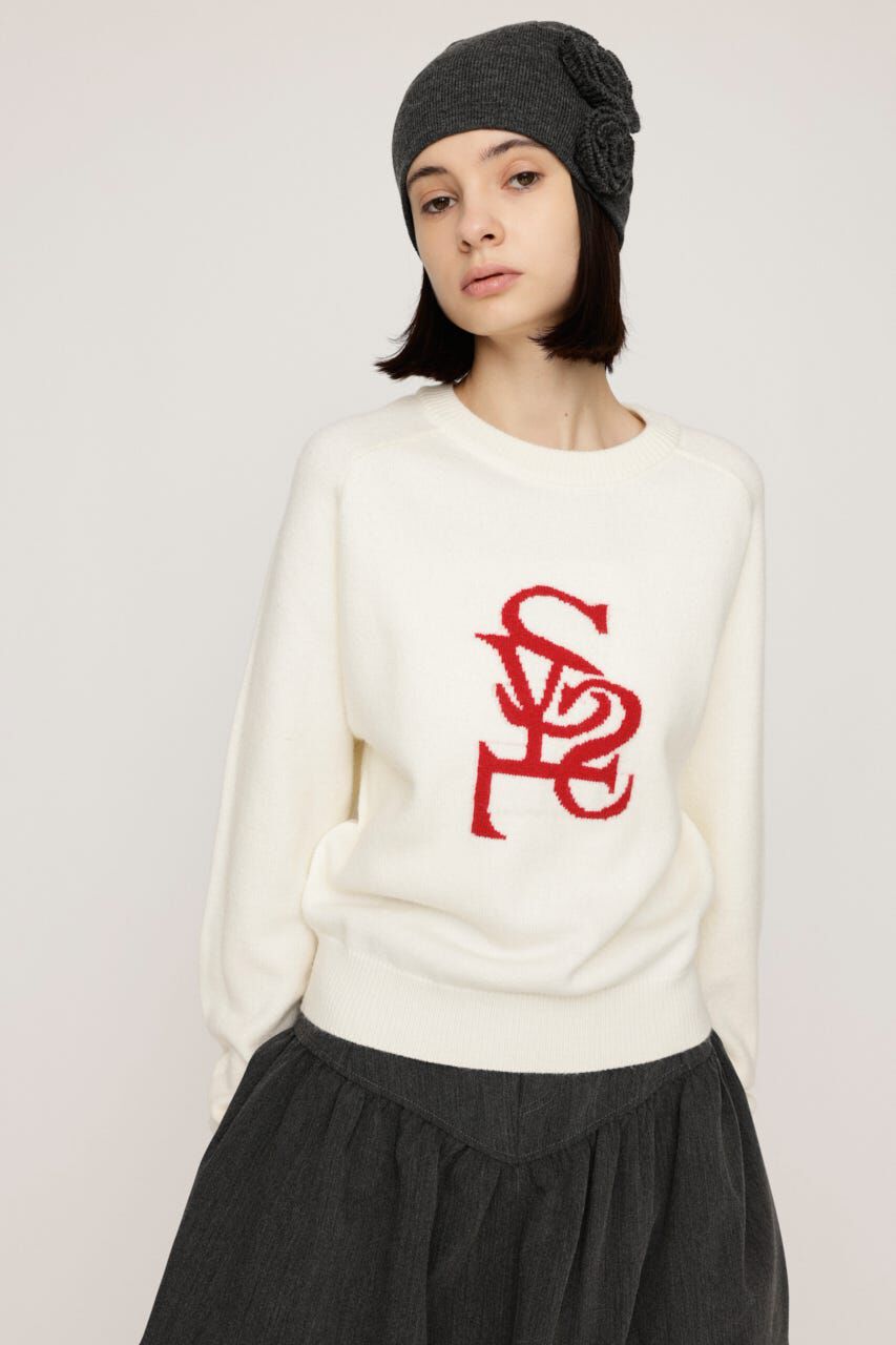 SLY「LOGO JQ KNIT トップス」|ニット・セーター|IVOY3
