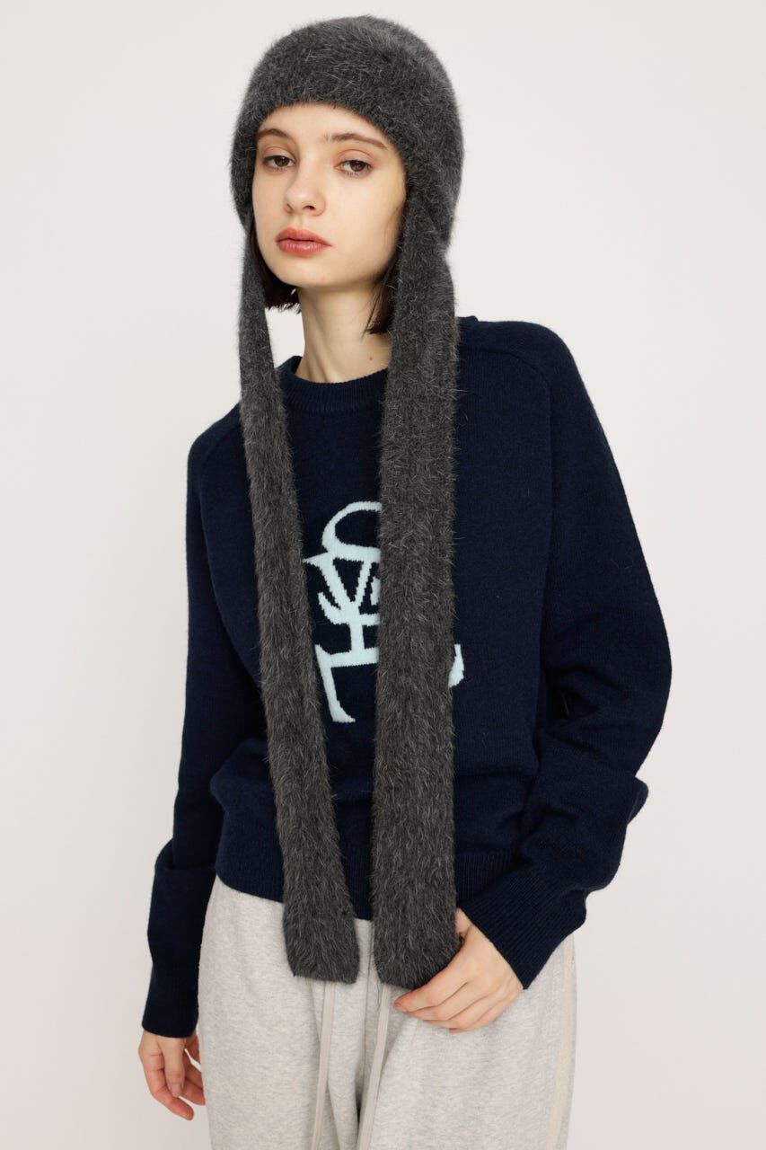 SLY「LOGO JQ KNIT トップス」|ニット・セーター|