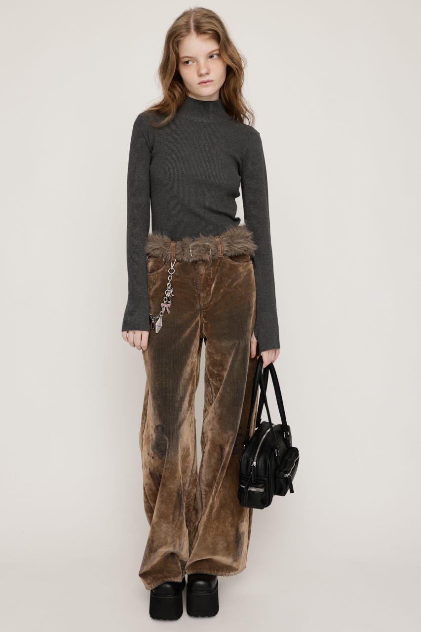 SLY「BASIC HG RIB H／N トップス」|ニット・セーター|
