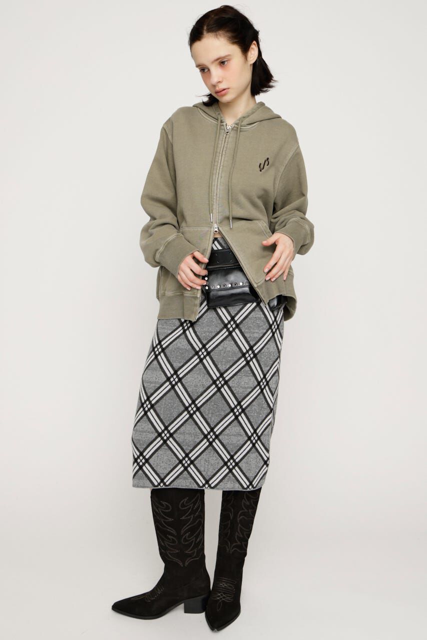 SLY「S. HOODIE ZIP パーカー」|パーカー|