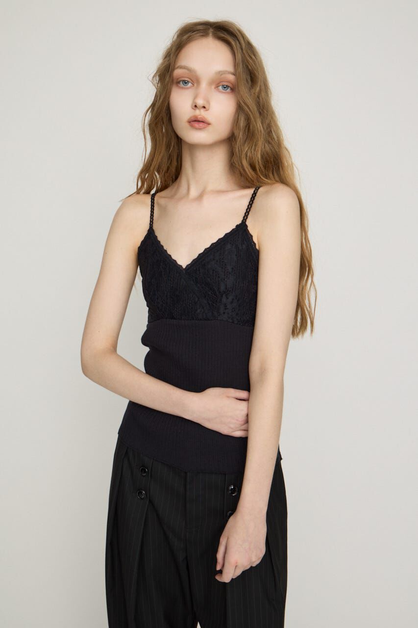 SLY「LACE DOCKING CAMI トップス」|キャミソール|