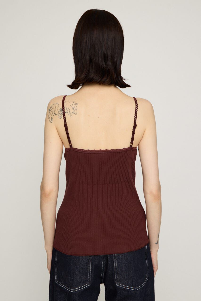 SLY「LACE DOCKING CAMI トップス」|キャミソール|