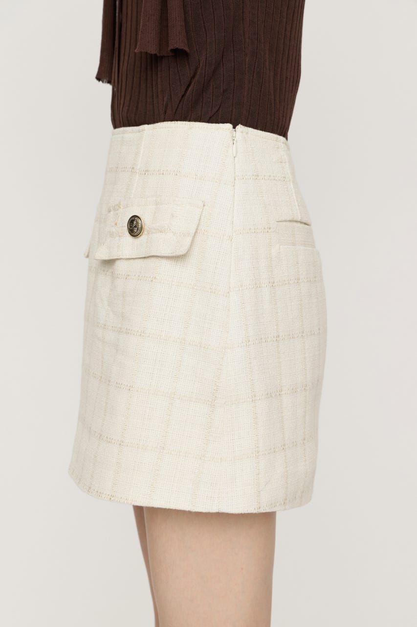 SLY「TWEED スコート」|スカート|