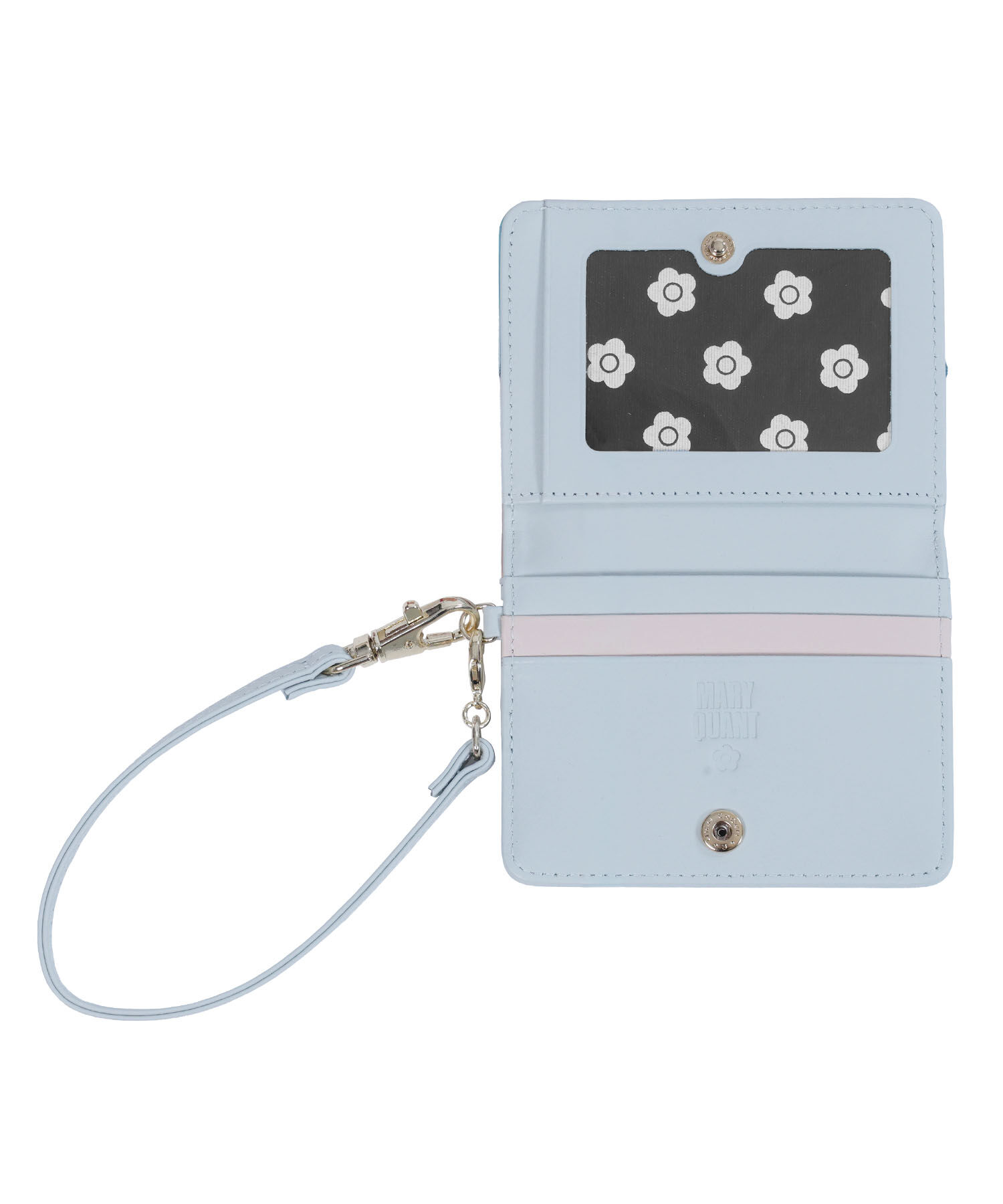 MARY QUANT「パッチワーク パスケース」|定期入れ|