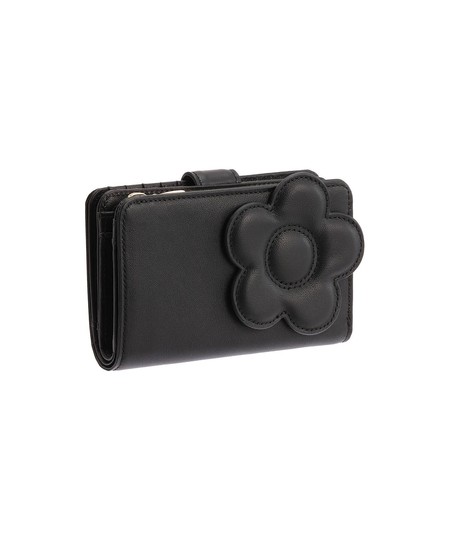 MARY QUANT「ビッグデイジーパッチ Lウォレット」|財布|