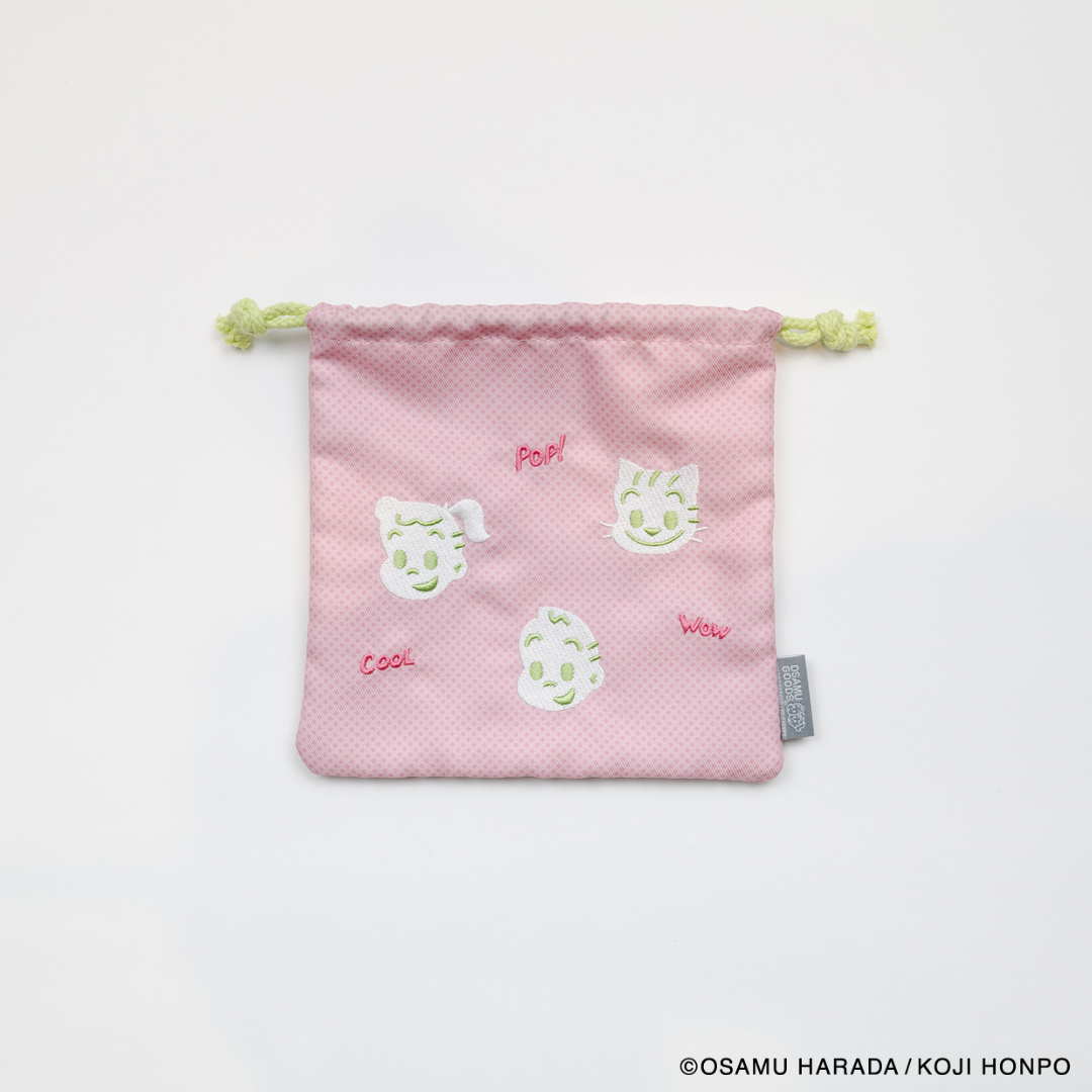  「OSAMU GOODS POP 巾着」|ポーチ|