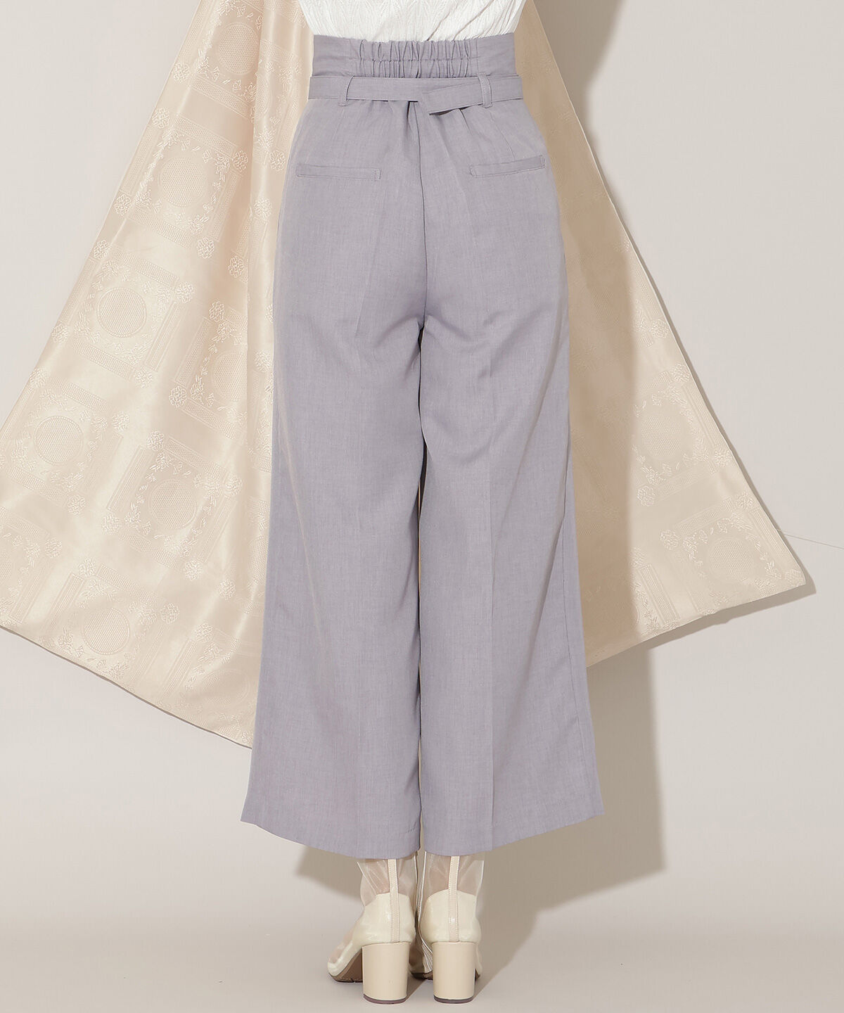 WILLSELECTION「ベルト付きタックワイドパンツ」|その他|