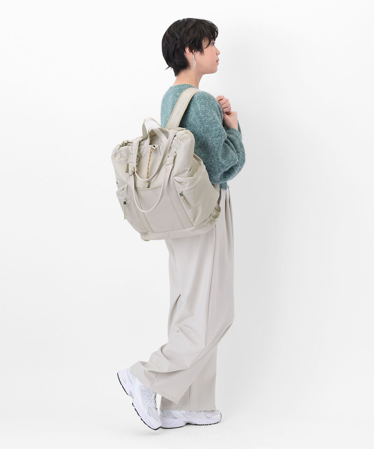 W&.Day/Night「W&.Day/Night アワイ 2WAYトート リュック B4サイズ 14.0インチPC収納 20502」|トートバッグ|