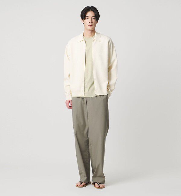 UNITED ARROWS「ALBINI アルビニ シルケット テンジク Tシャツ　抗菌防臭」|Tシャツ・カットソー|