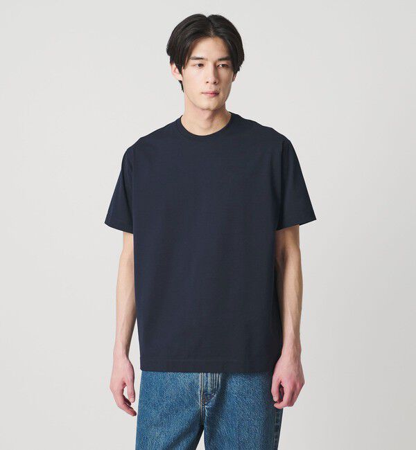 UNITED ARROWS「ALBINI アルビニ シルケット テンジク Tシャツ　抗菌防臭」|Tシャツ・カットソー|