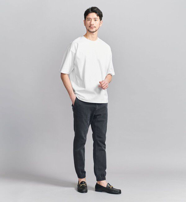 BEAUTY&YOUTH UNITED ARROWS「【WEB限定 WARDROBE SMART】NORITAKE リラックス テーパード Tシャツ」|Tシャツ・カットソー|