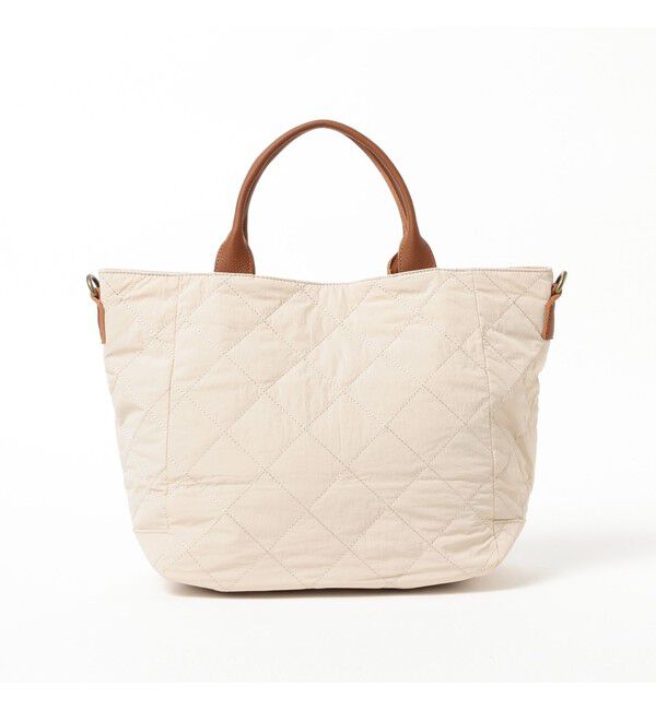 BEAMS SELECTION for WOMEN「【別注】toleur &times; Ray BEAMS / ナイロン キルトダブル ポケット バッグ」|その他|