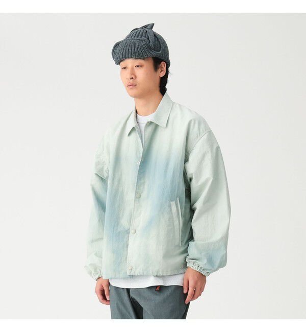BEAMS「BEAMS|フェード コーチジャケット」|ブルゾン・スタジャン|SAGE