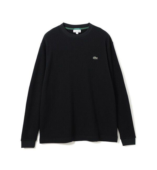 BEAMS「BEAMS｜【別注】LACOSTE / ロゴ サーマル Tシャツ」|Tシャツ・カットソー|