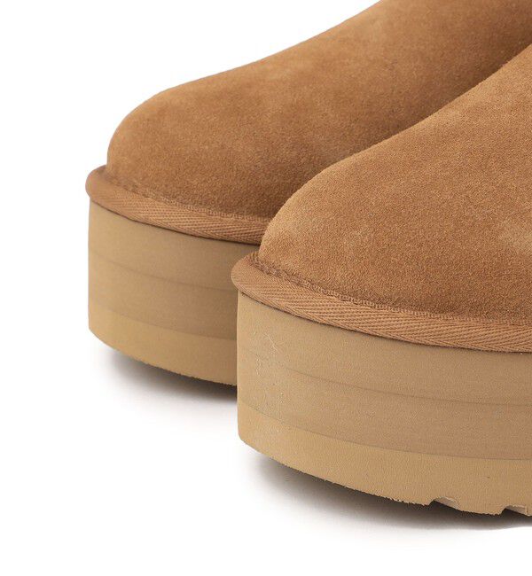 SHIPS for women「UGG:CLASSIC ULTRA MINI PLATFORM」|ショートブーツ|