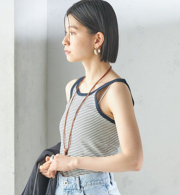 SHIPS for women「【SHIPS別注】〈洗濯機可能〉miller:タンクトップ」|タンクトップ|