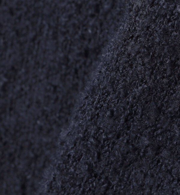 SHIPS「City Ambient Products: スーパーソフト ブークレ ロール ニット」|ニット・セーター|