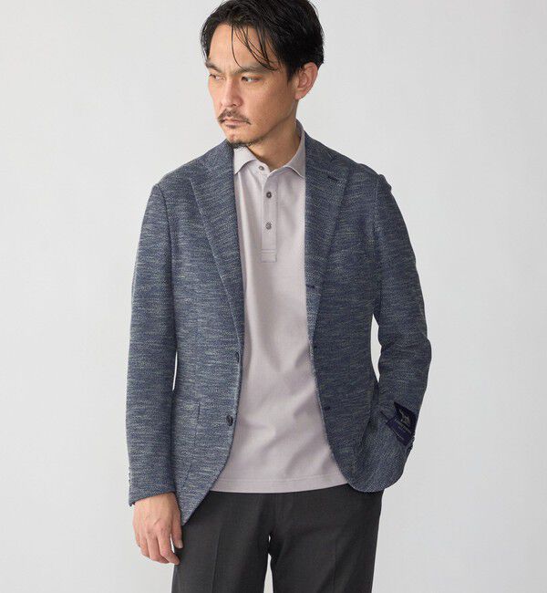 SHIPS「SHIPS:〈接触冷感〉I Cotoni di Albini ショート スリーブ ポロシャツ」|ポロシャツ|