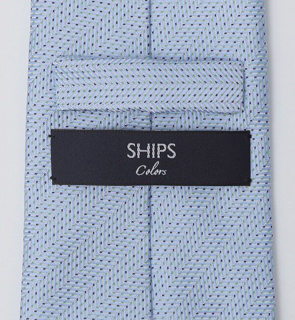 SHIPS Colors 「日本製 シルク ヘリンボーン柄 ネクタイ」|ネクタイ・蝶ネクタイ|