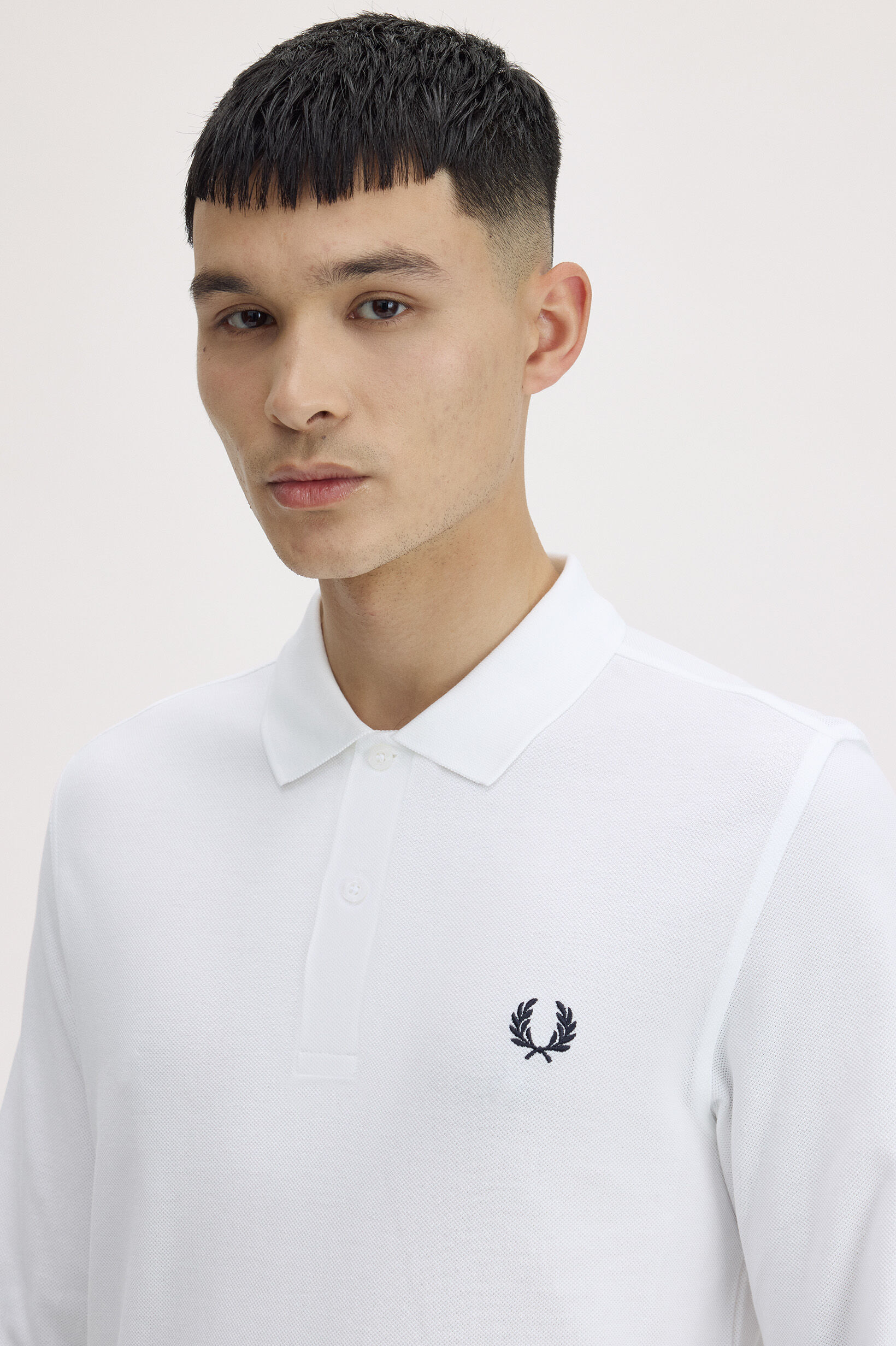 FRED PERRY 「The Fred Perry Shirt M6006／フレッドペリー長袖ポロシャツ」|ポロシャツ|WHITE