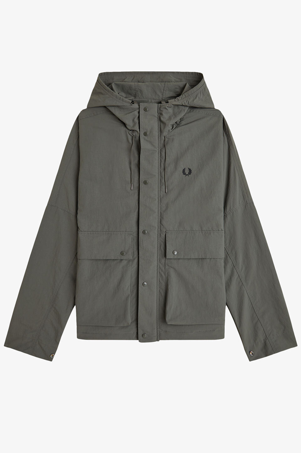 FRED PERRY 「FRED PERRY／Cropped Ripstop Parka／クロップドリップストップパーカ」|ブルゾン・スタジャン|