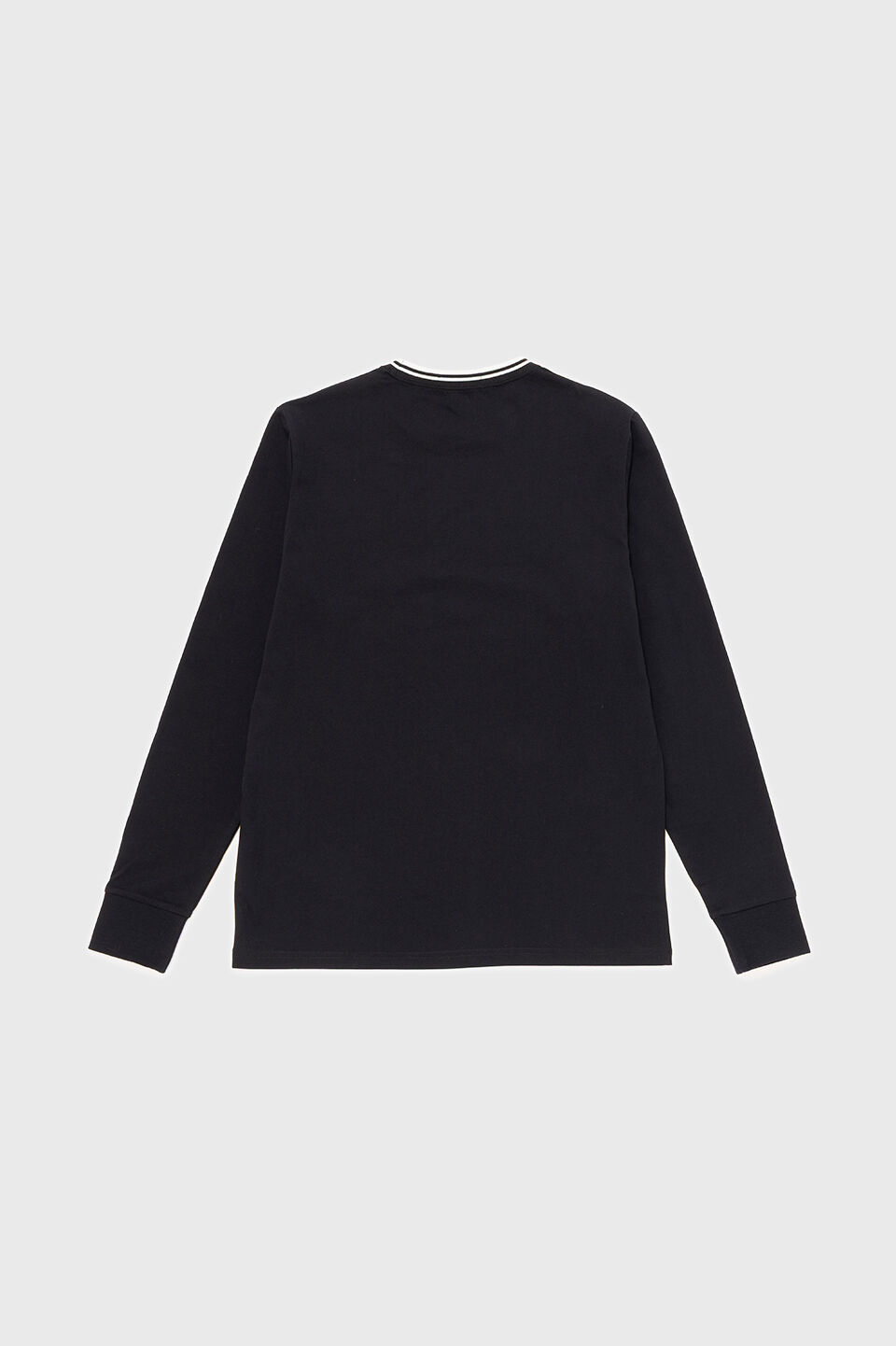 FRED PERRY 「FRED PERRY／Long Sleeve Twin Tipped T-Shirt／ロゴロングスリーブ ツインティップラインTシャツ」|Tシャツ・カットソー|