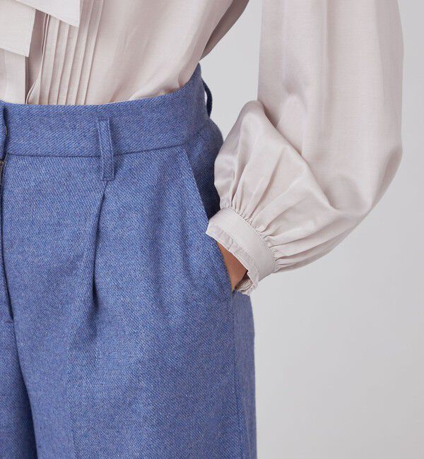 Ballsey「メランジカルゼ タックワイドパンツ」|その他|