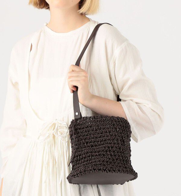 TOMORROWLAND GOODS「MANY RHIZOMES ACAI BASKET」|かごバッグ|