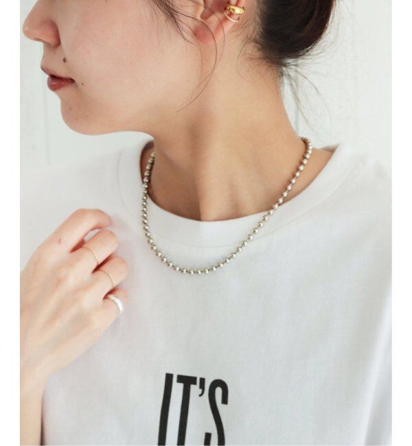 JOURNAL STANDARD relume「《追加4》RELUMEボールチェーンネックレス」|ネックレス|シルバー