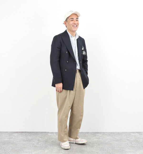 NOLLEY'S goodman「《ビジカジ対応》MARTIN ホップサックダブルJK 26SS」|テーラードジャケット|