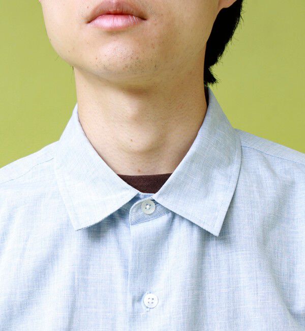 GLOSTER「【GEVACO/ゲバコ】レギュラーカラー半袖シャツ」|シャツ・ブラウス|