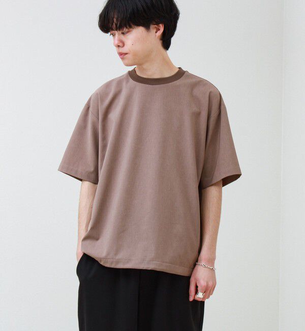 GLOSTER「【COOLMAX/セットアップ着用可能】ポリトロプルオーバーTシャツ」|Tシャツ・カットソー|