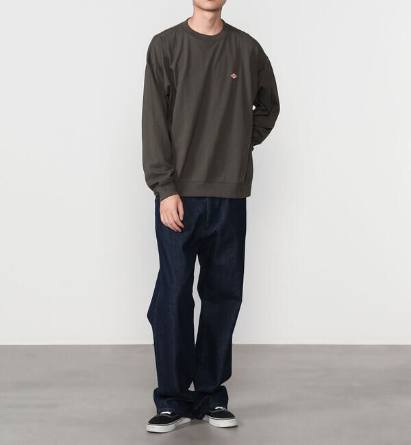 DANTON「DANTON | クルーネック 長袖スウェットTシャツ MEN」|Tシャツ・カットソー|