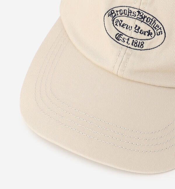  「Brooks Brothers | 〈別注〉コットンツイル ベースボールキャップ UNISEX」|キャップ・キャスケット|
