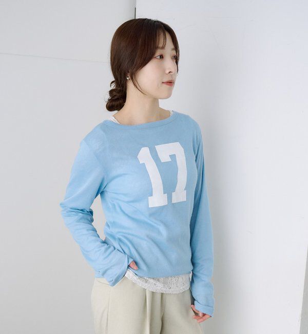  「ナンバリングロンＴ」|Tシャツ・カットソー|