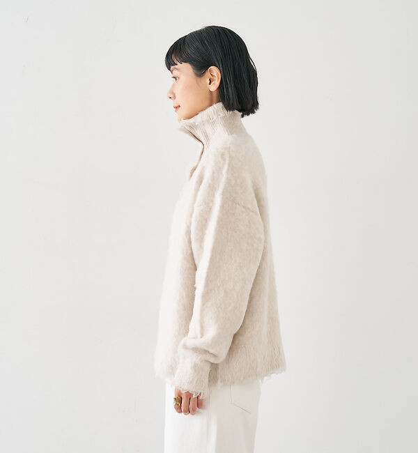 collex「ヘアリースキッパープルオーバー」|ニット・セーター|