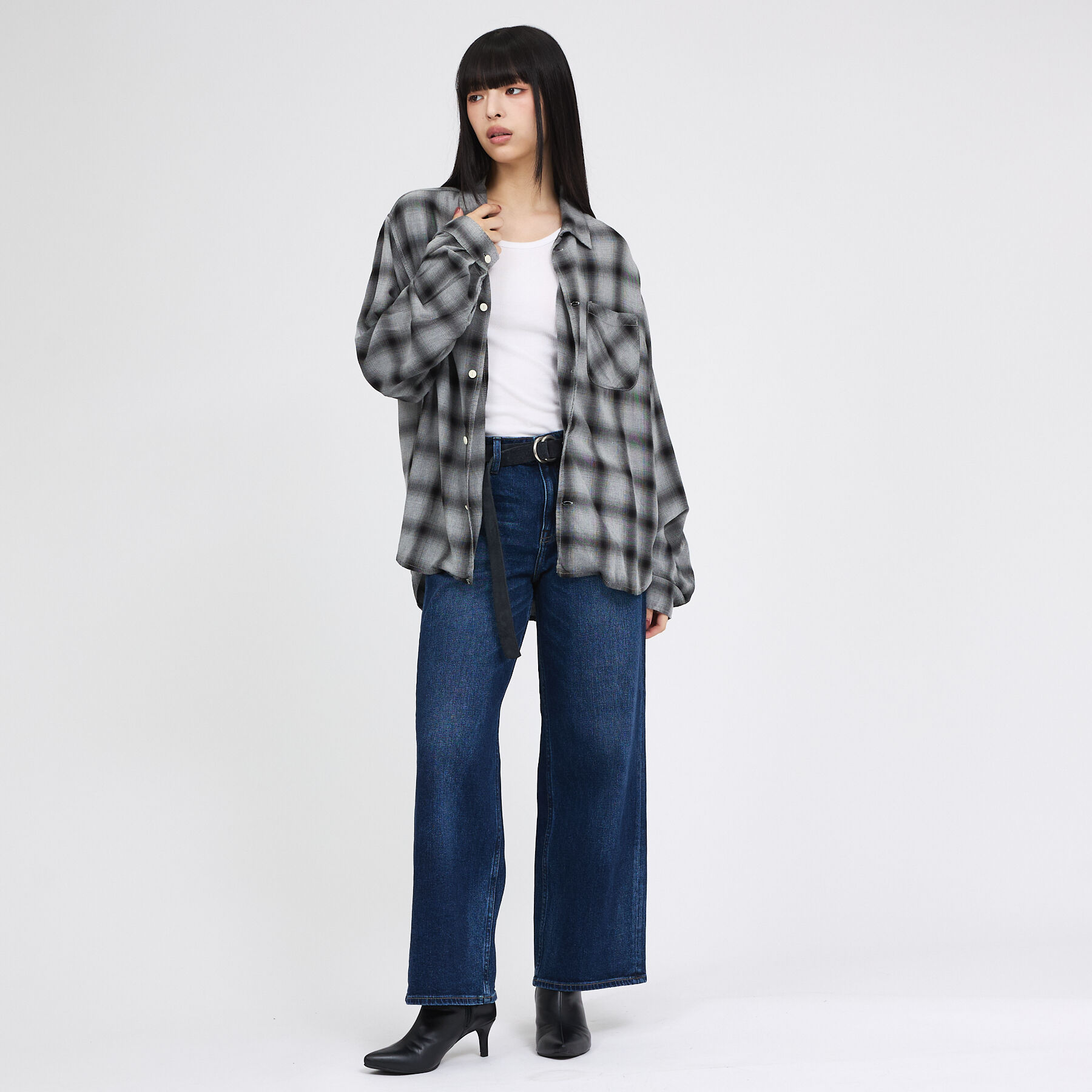 Rouge vif「【Healthy denim / ヘルシーデニム】Pink Pepper Mid」|デニム|