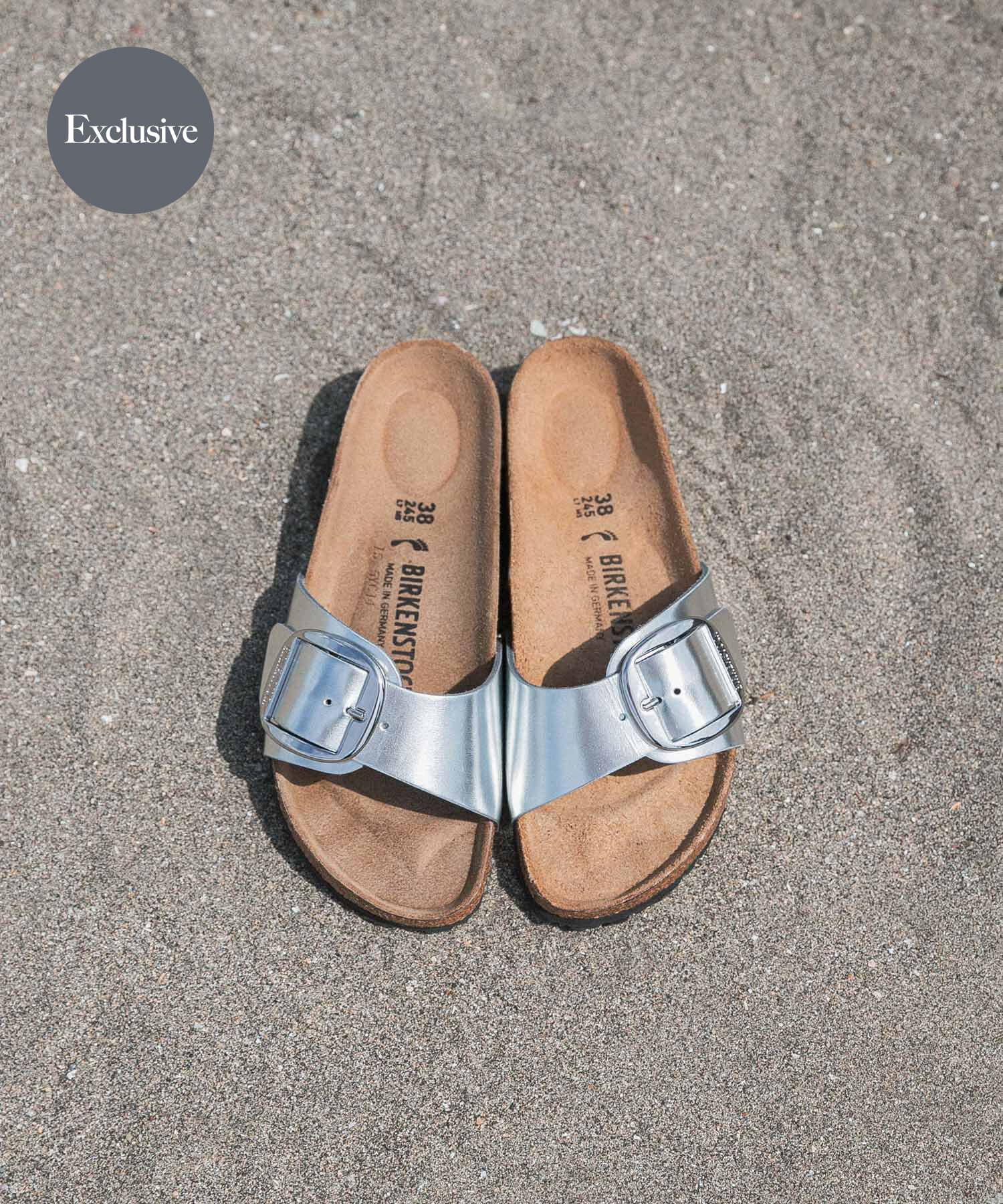 URBAN RESEARCH DOORS「BIRKENSTOCK　EXCLUSIVE MADRID METALLIC」|サンダル|シルバー