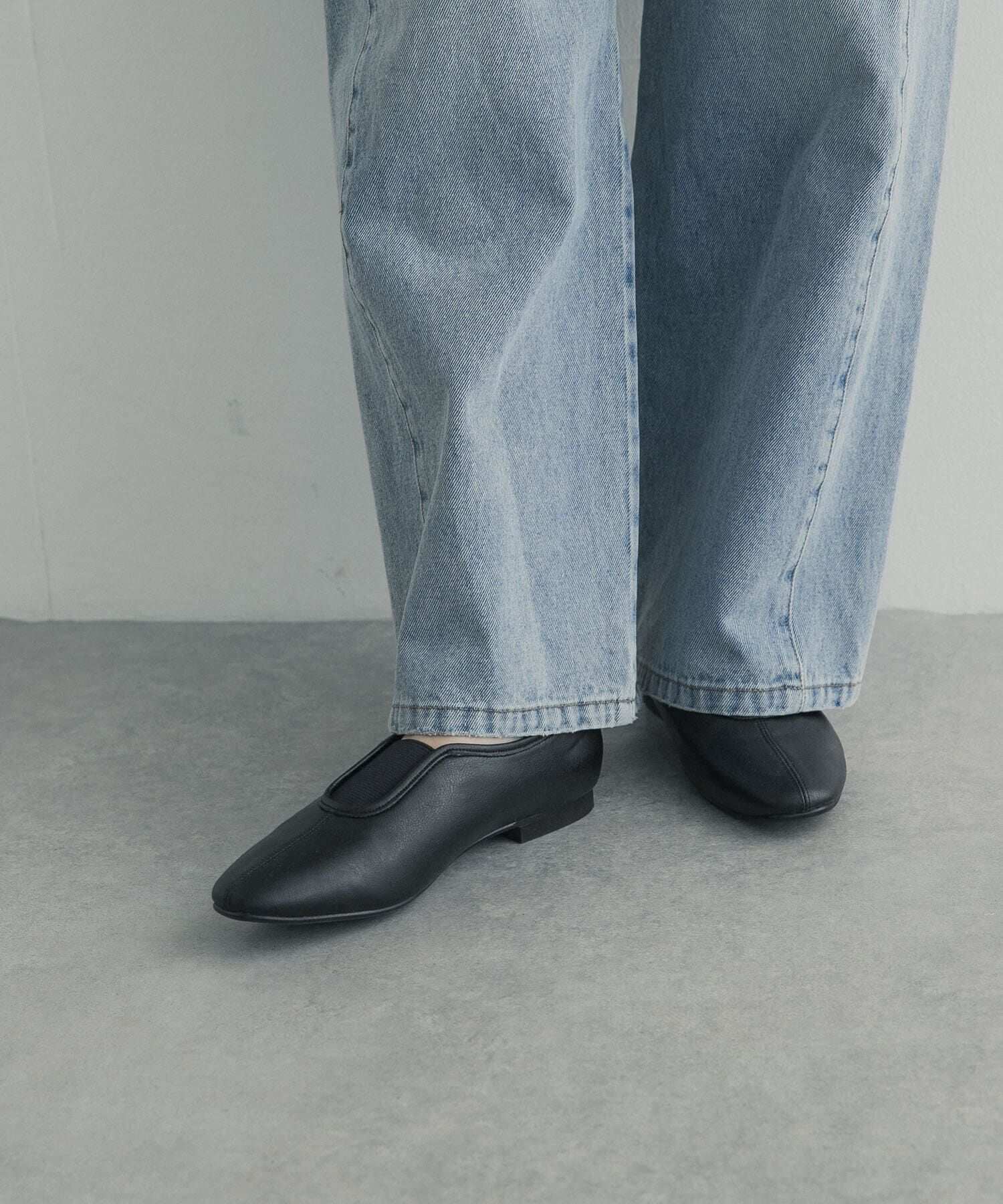URBAN RESEARCH DOORS「センターステッチスリッポン」|スリッポン|