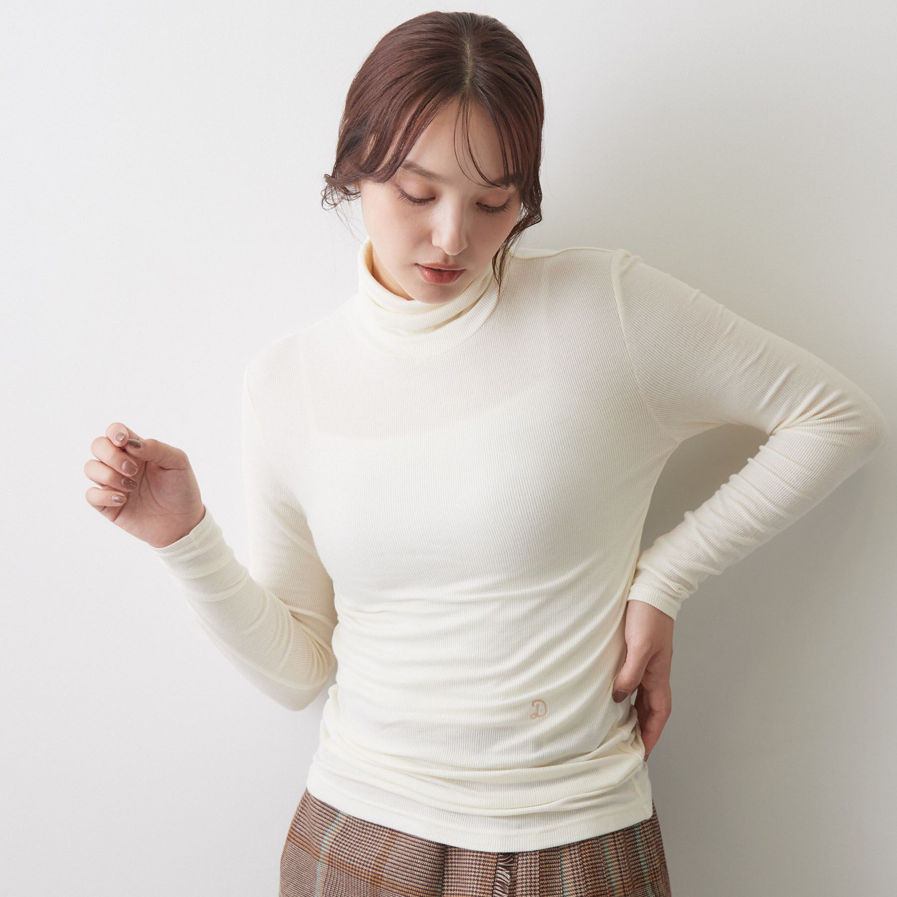 DRESSTERIOR「【吸湿発熱/保湿機能/インナー】ホカウル タートルネックプルオーバー」|Tシャツ・カットソー|