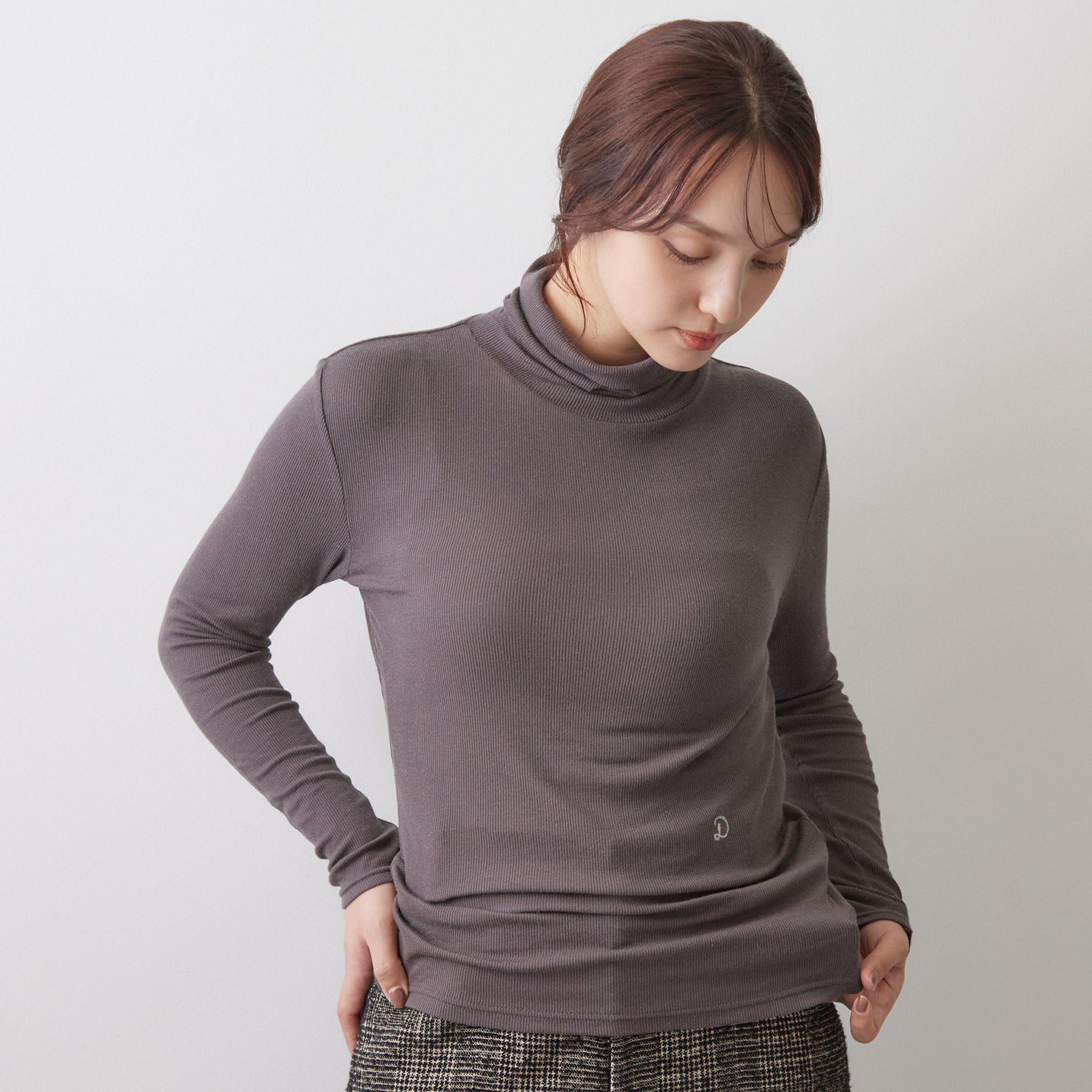DRESSTERIOR「【吸湿発熱/保湿機能/インナー】ホカウル タートルネックプルオーバー」|Tシャツ・カットソー|