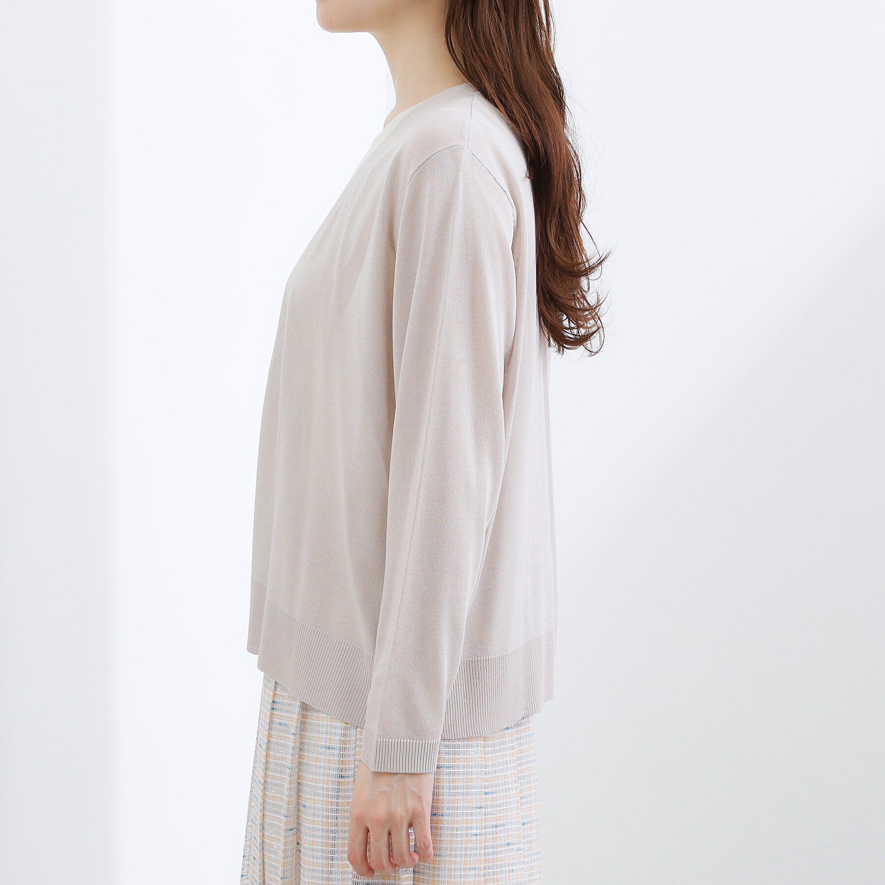 grove「高評価！【UVカット】ベーシックショートカーディガン」|カーディガン|