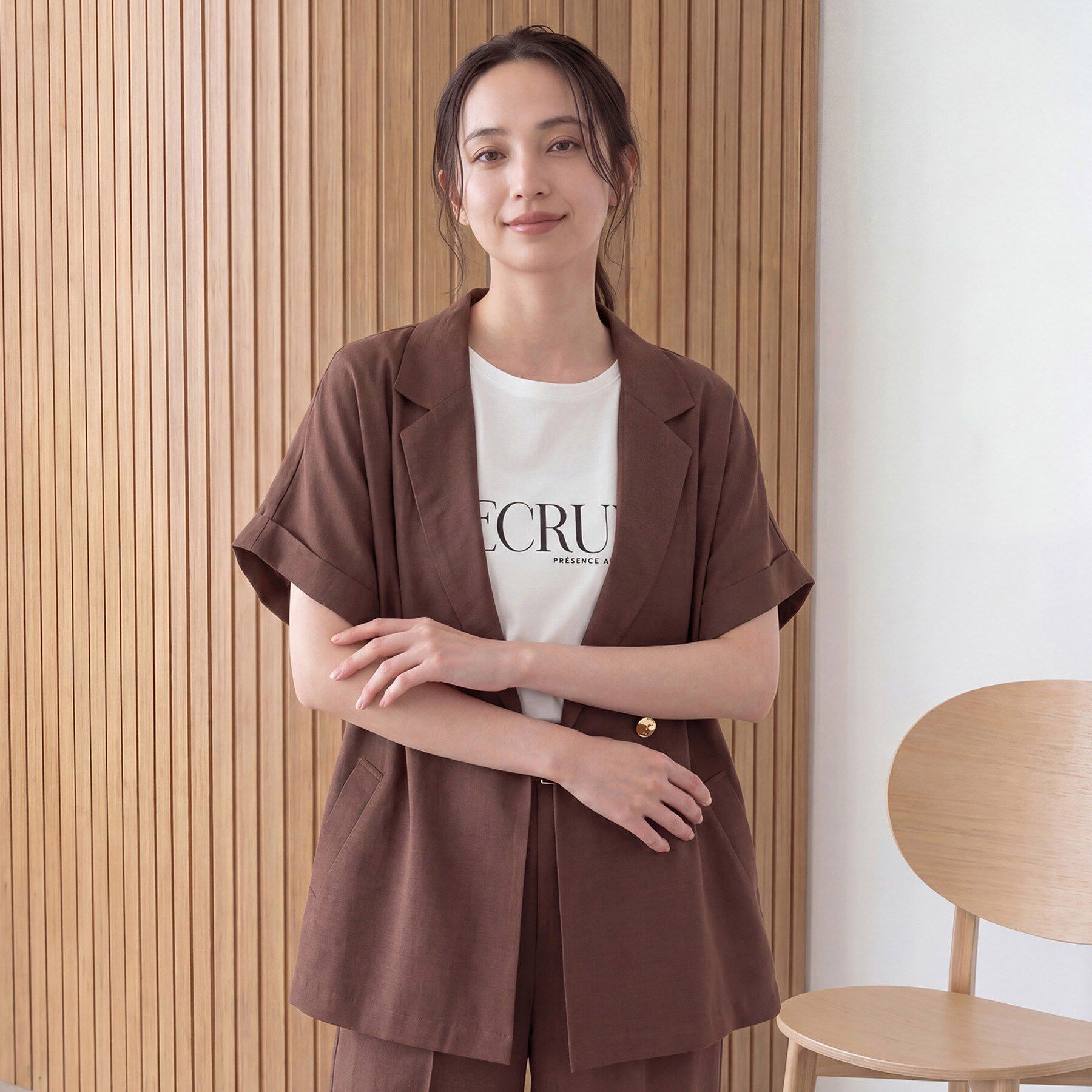 grove「【遮熱／吸水速乾／UVカット】ベーシックロゴTシャツ」|Tシャツ・カットソー|