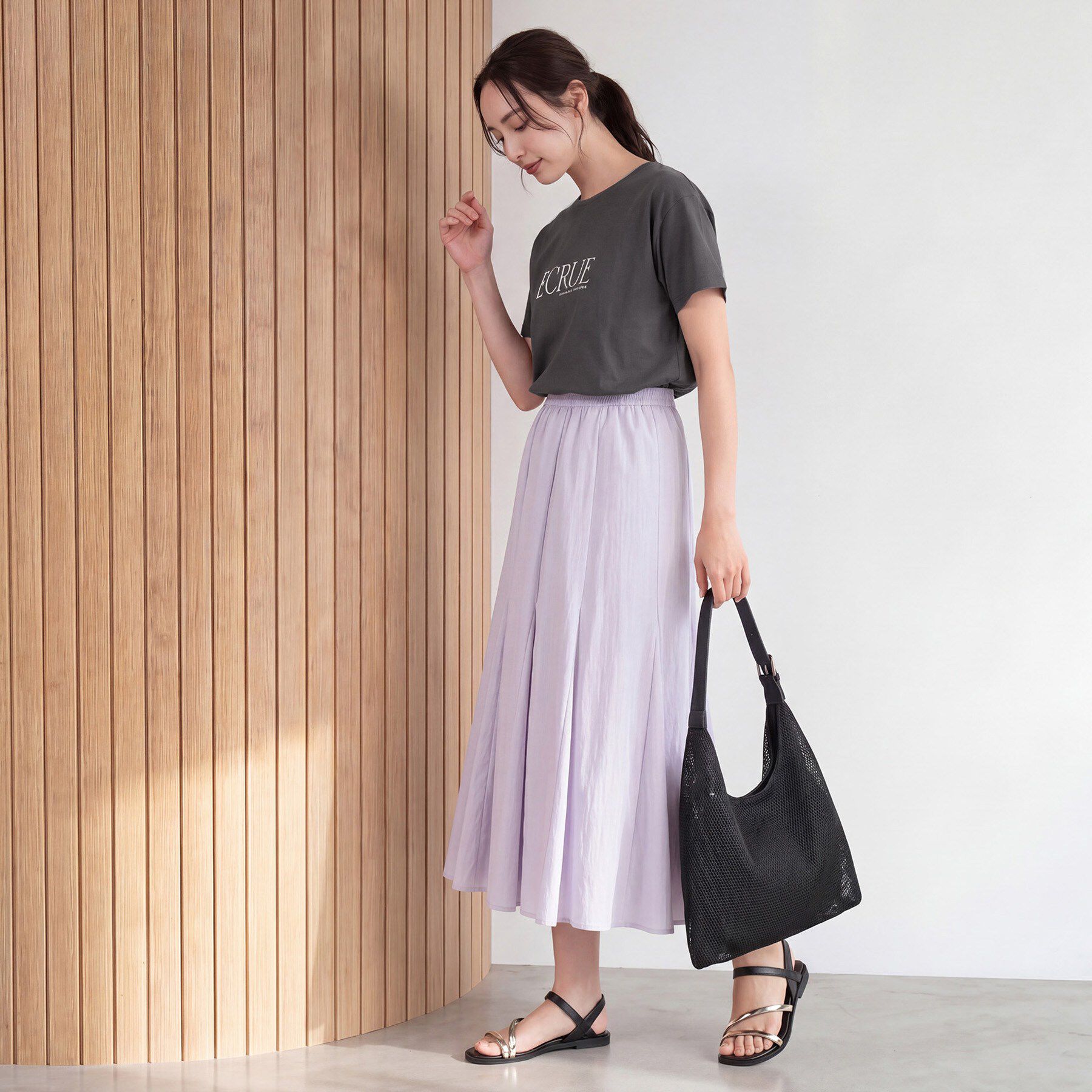 grove「【遮熱／吸水速乾／UVカット】ベーシックロゴTシャツ」|Tシャツ・カットソー|