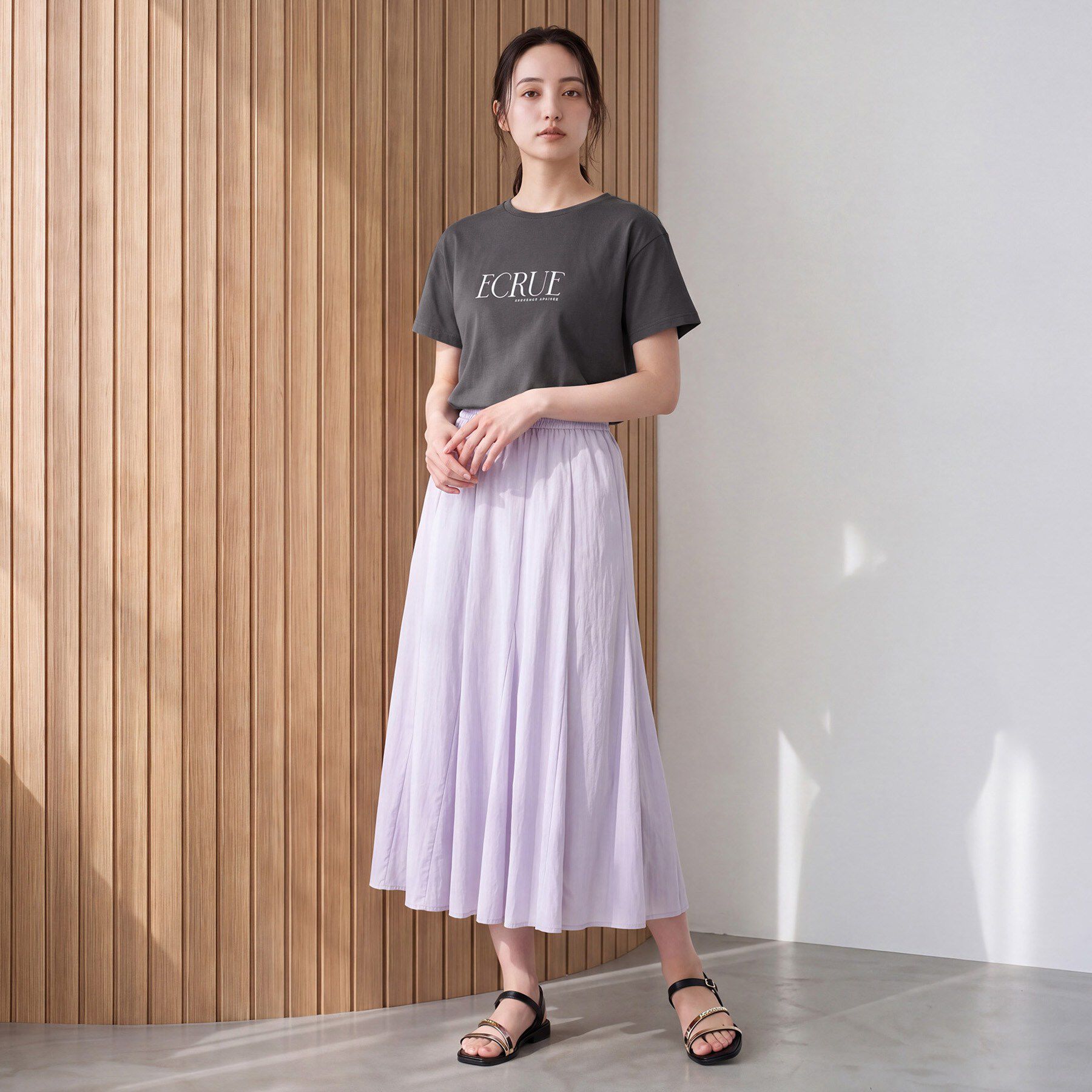 grove「【遮熱／吸水速乾／UVカット】ベーシックロゴTシャツ」|Tシャツ・カットソー|