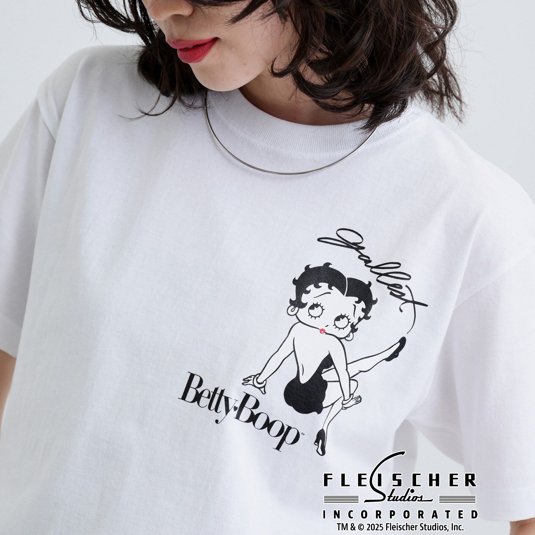 GALLEST「【Betty Boop(TM)】サイドプリントTシャツ」|Tシャツ・カットソー|