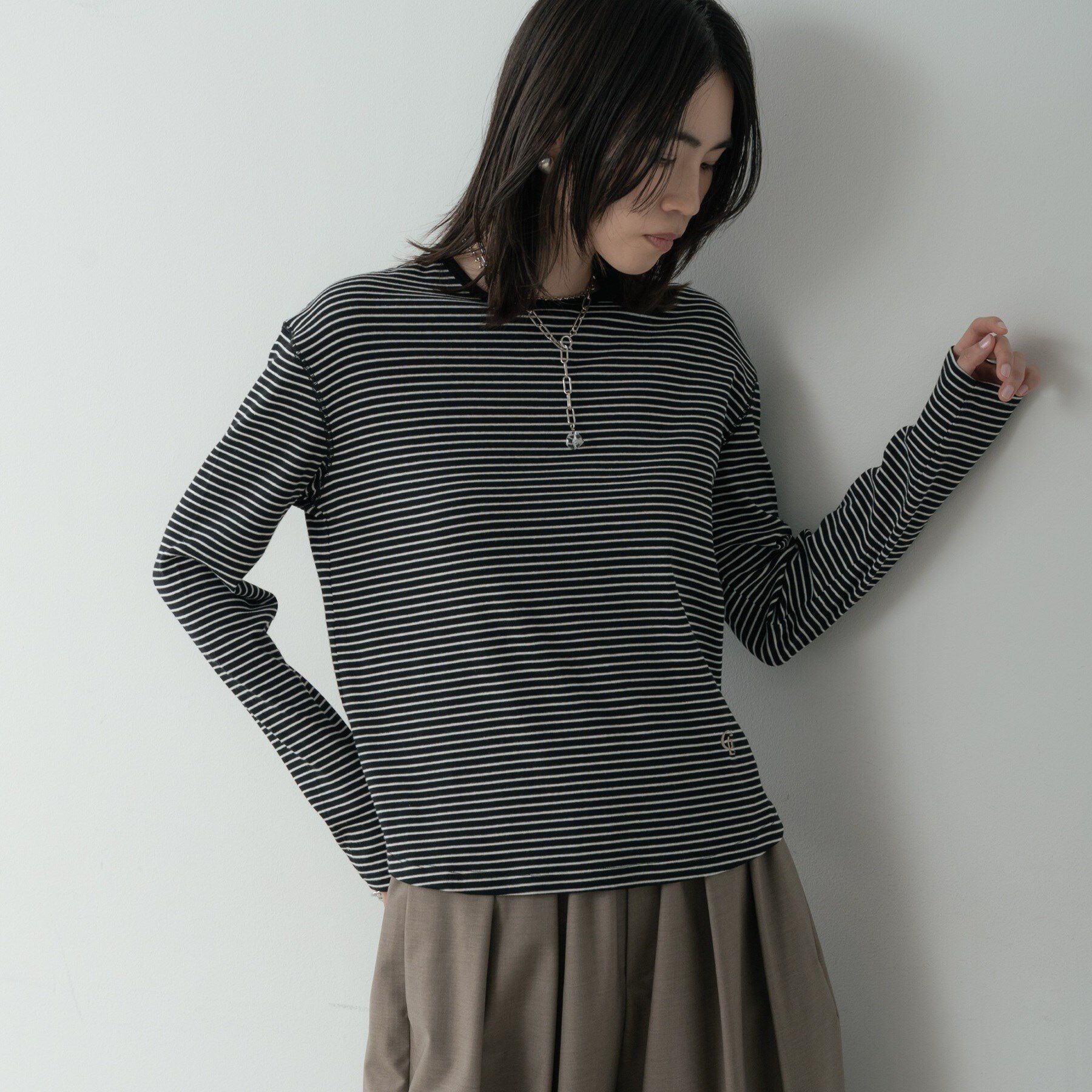 GALLEST「ボーダーカットソー」|Tシャツ・カットソー|