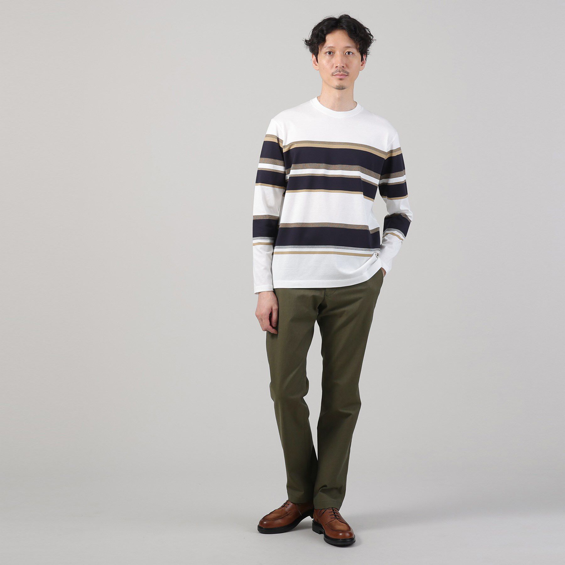TAKEO KIKUCHI「【全7サイズ&times;8色展開！】トップマルチヘリンボン パンツ」|その他|