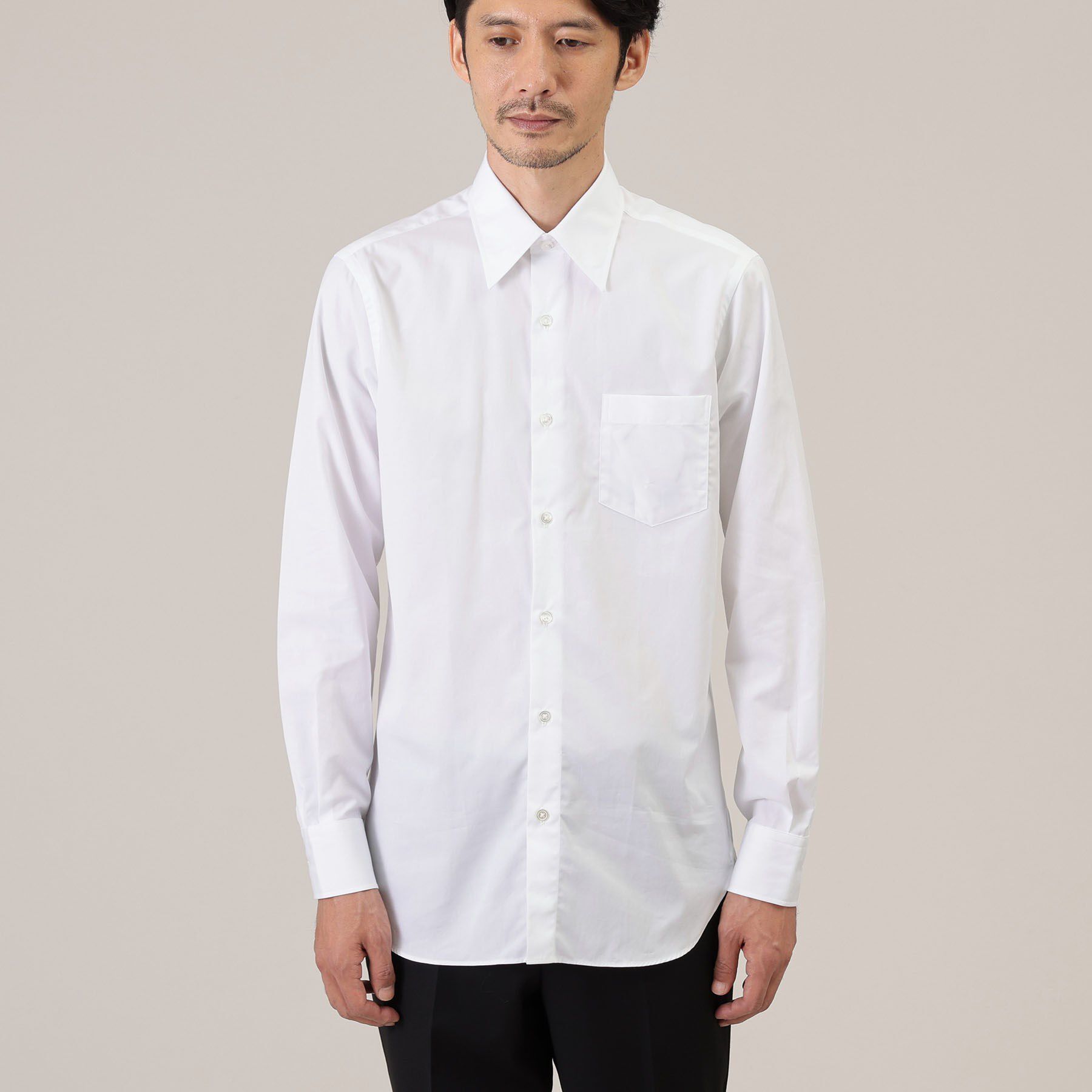 TAKEO KIKUCHI「【Made in JAPAN】ブロード レギュラーカラー ドレスシャツ」|シャツ・ブラウス|